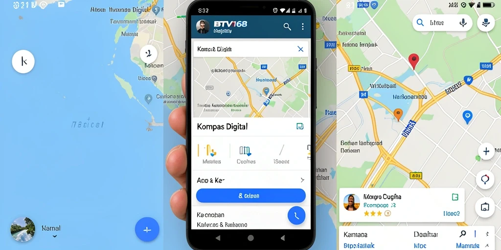 Antarmuka aplikasi BTV168 yang sederhana dan fungsional untuk pengguna.