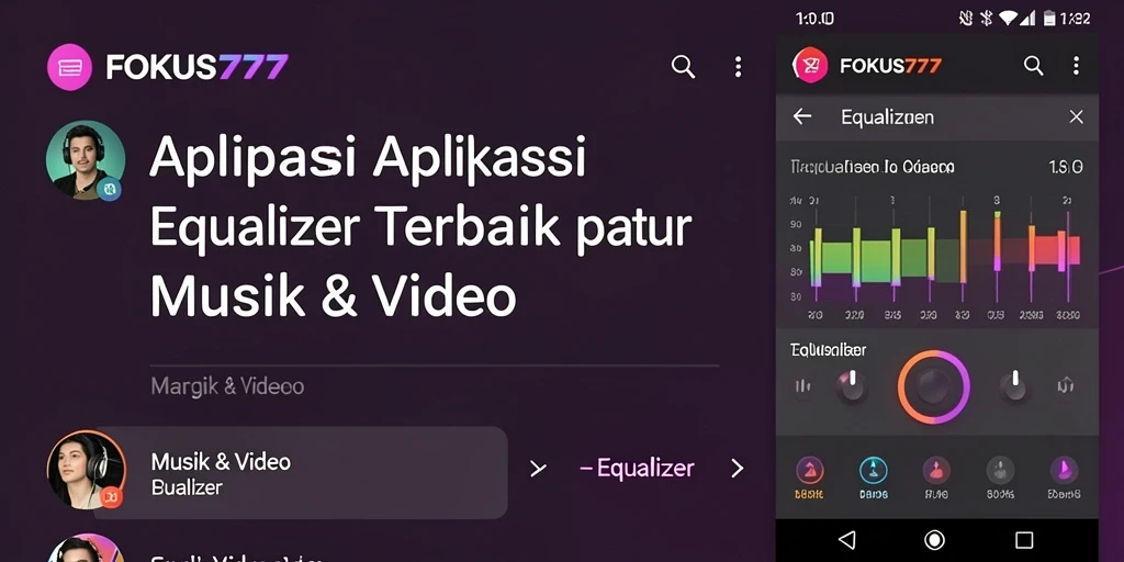 Tampilan antarmuka aplikasi FOKUS777 yang menarik dan mudah digunakan.