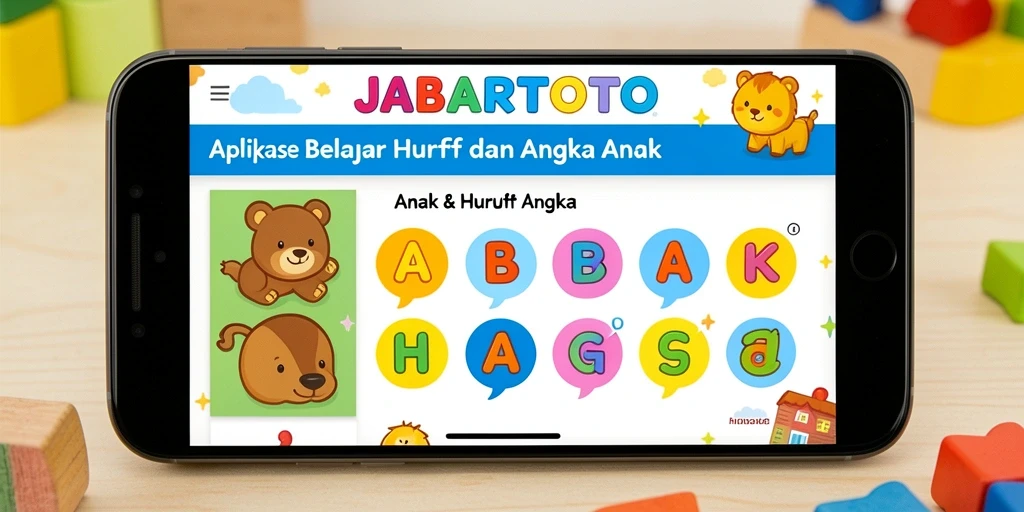 Antarmuka JABARTOTO yang interaktif dan edukatif.